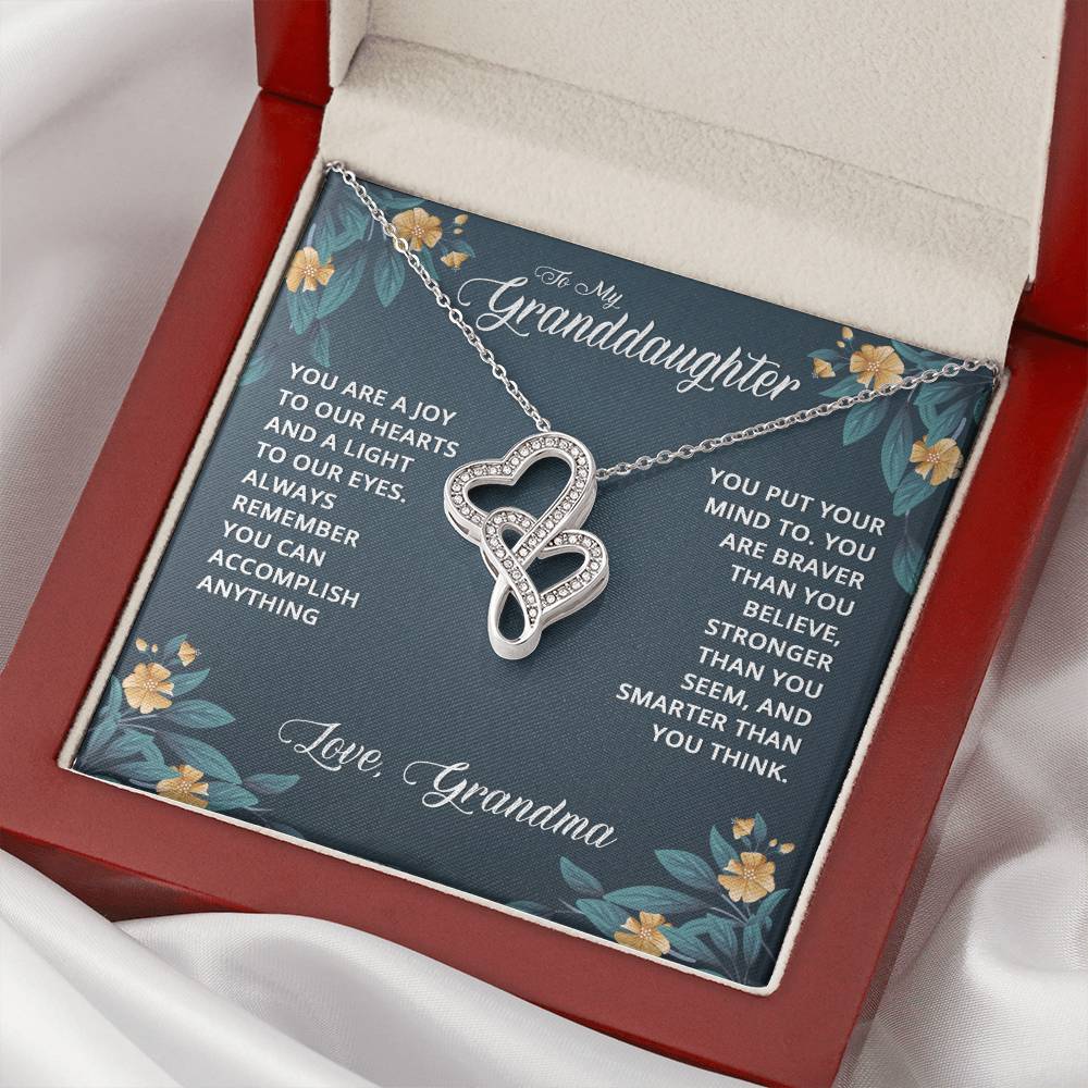 Heart-to-heart Pendant Granddaughter