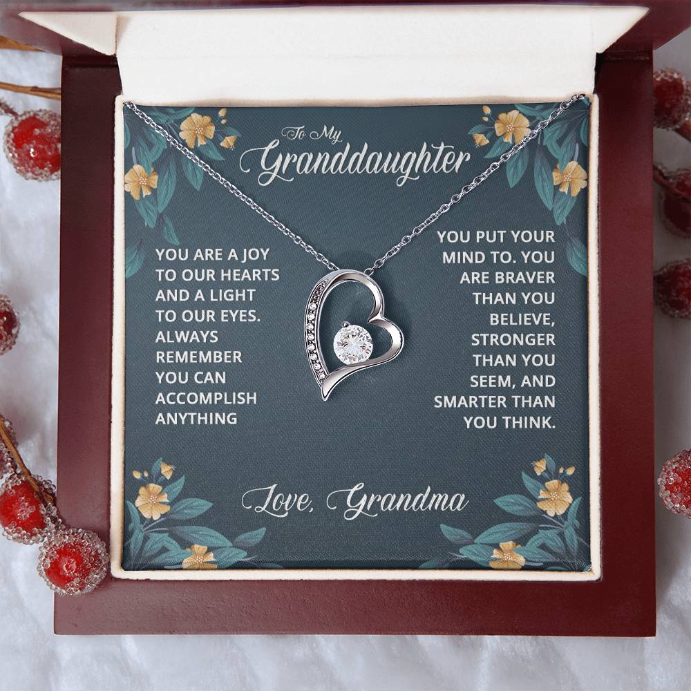 Forever Love Necklace Granddaughter