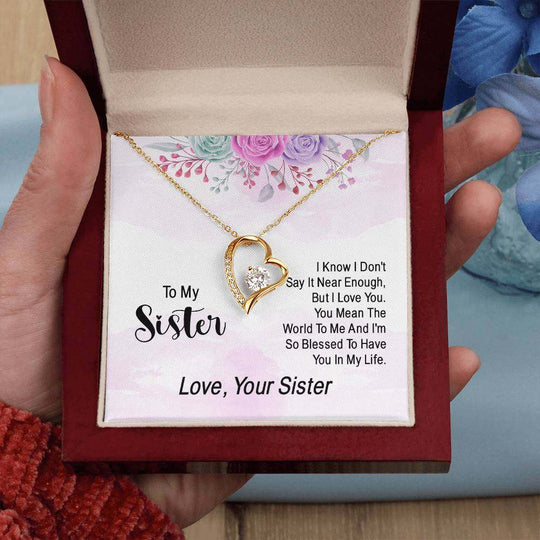 Forever Love Necklace Sister