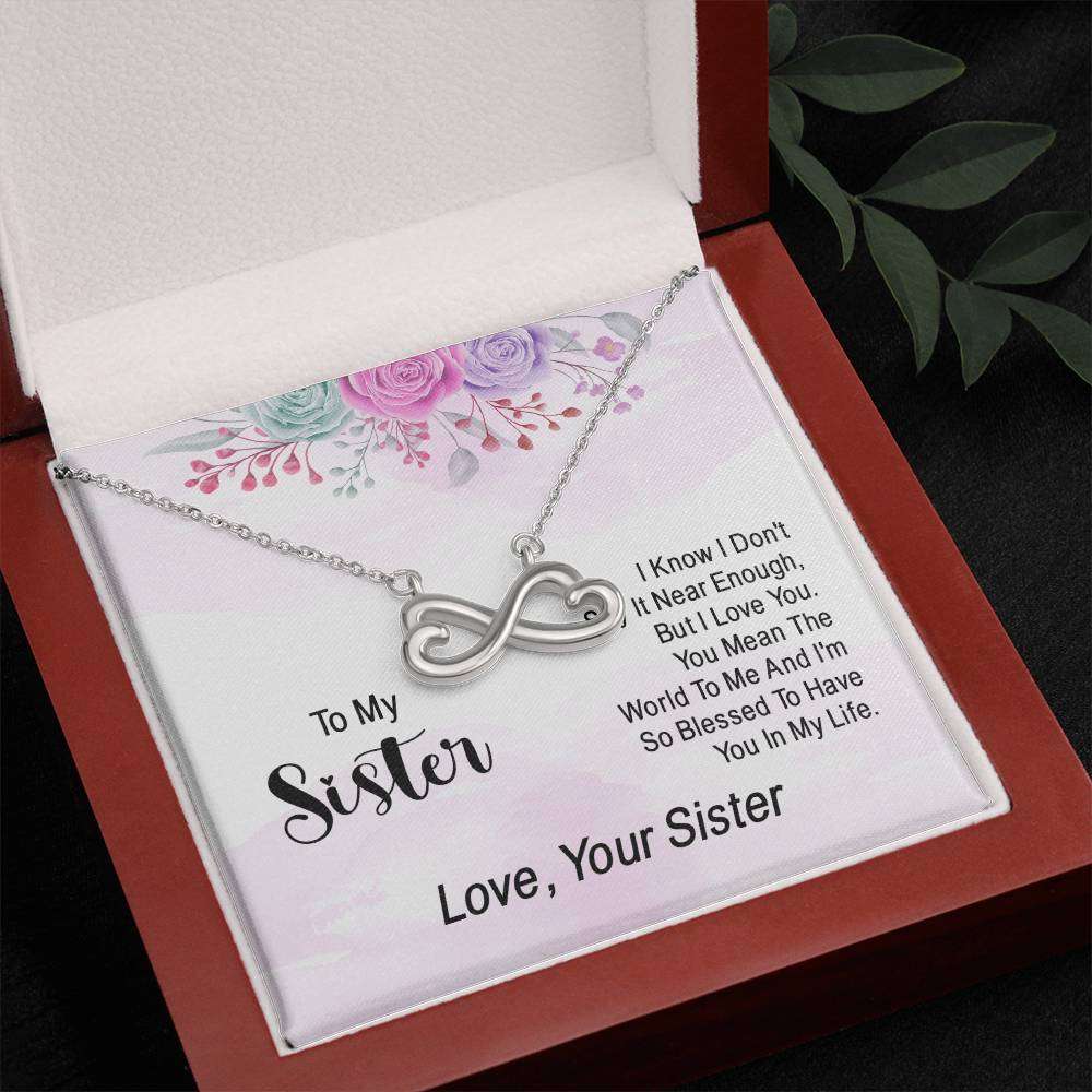 Endless Love Necklace Sister