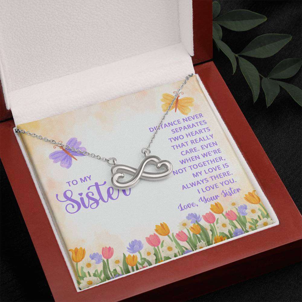 Endless Love Necklace Sister