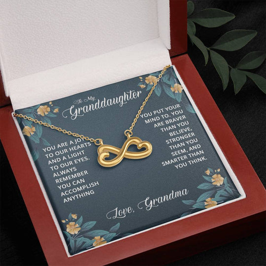 Endless Love Necklace Granddaughter