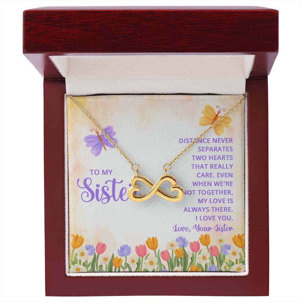 Endless Love Necklace Sister