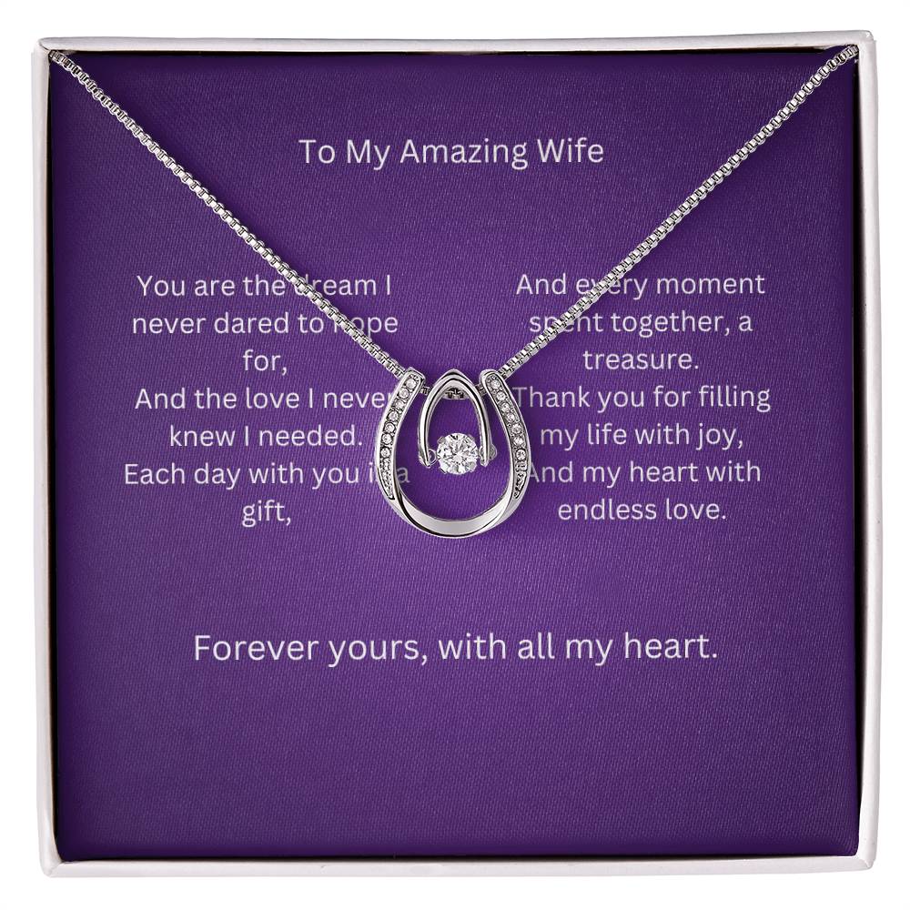 To My Amazing Wife