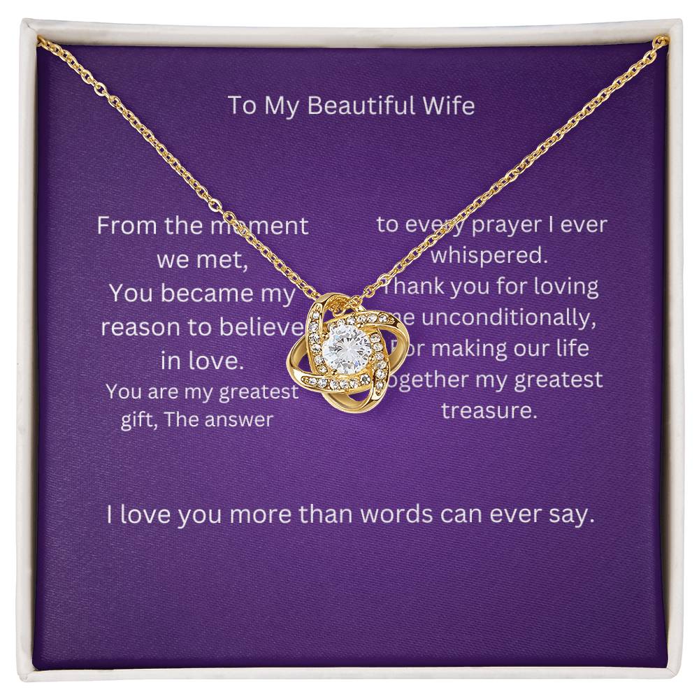 To My Beautiful Wife