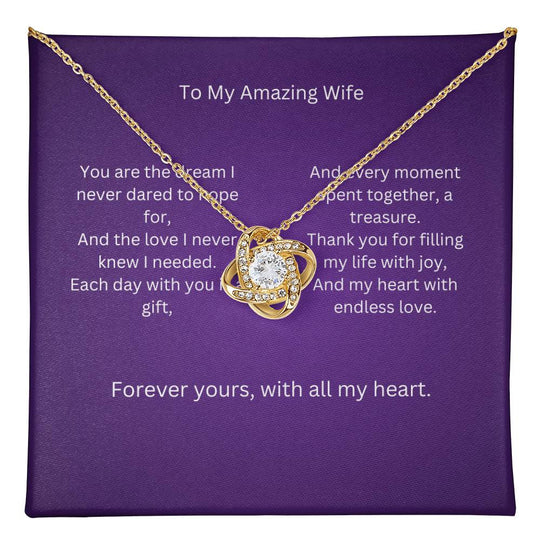 To My Amazing Wife