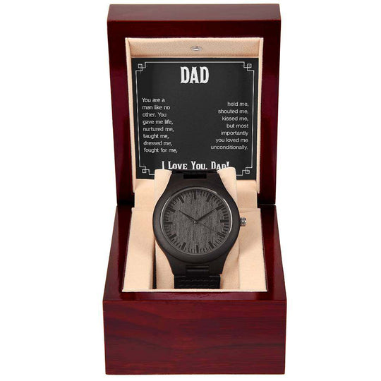 Wooden Watch Dad