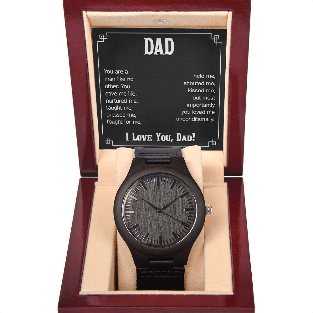 Wooden Watch Dad