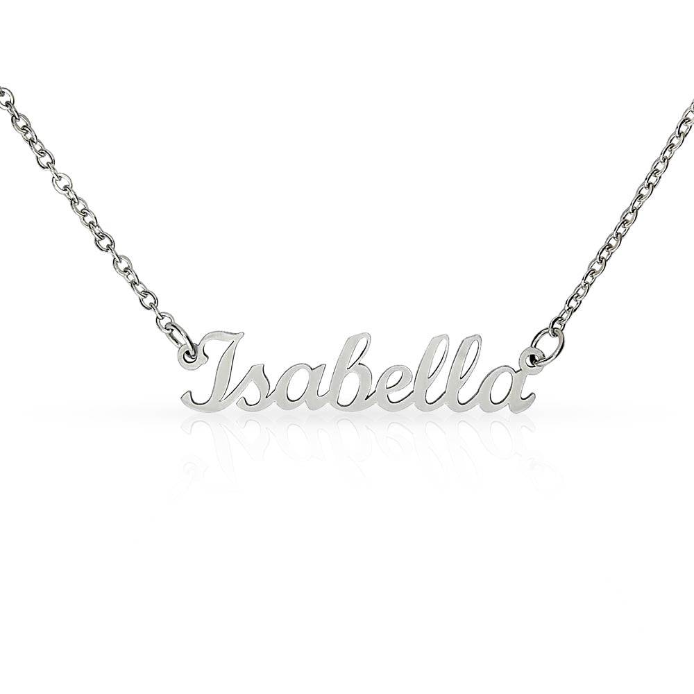 Custom Name Necklace (No Message Card)