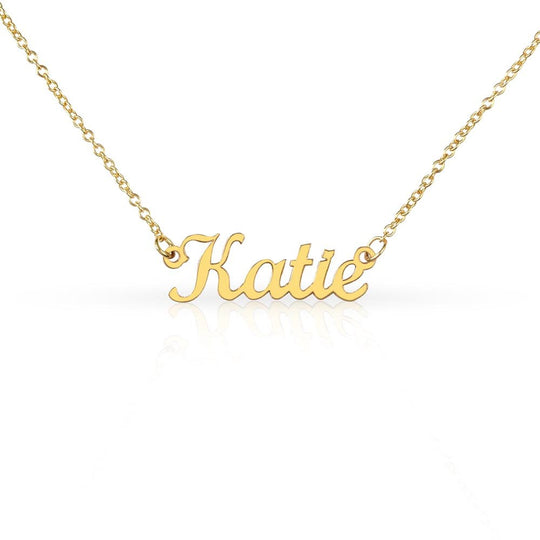 Custom Name Necklace (No Message Card)