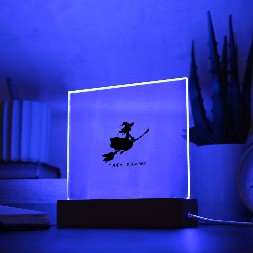 AcrylicHalloween Witch on a BroomHalloween Witch on a Broom
 
Create a memorable welcome to any room with our Printed Square Acrylic Plaque. This beautiful sign is handcrafted using premium acrylic Halloween Witch on a Broom