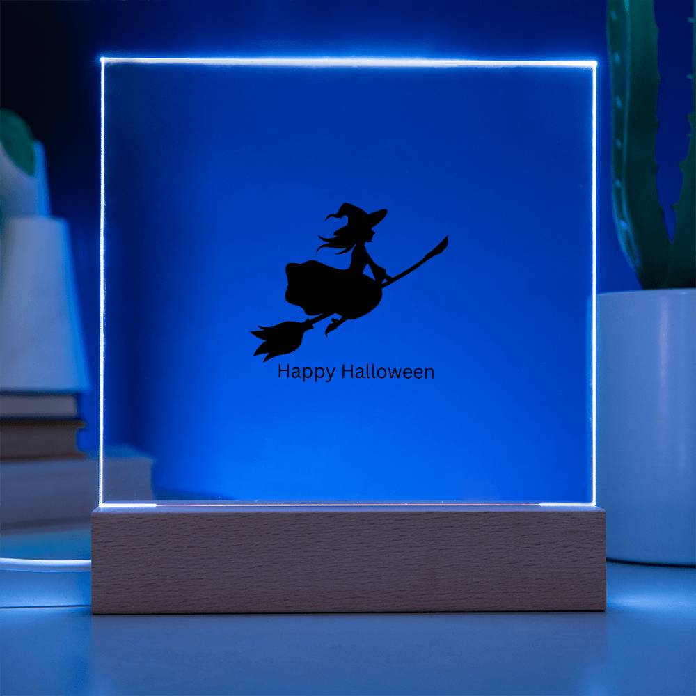 AcrylicHalloween Witch on a BroomHalloween Witch on a Broom
 
Create a memorable welcome to any room with our Printed Square Acrylic Plaque. This beautiful sign is handcrafted using premium acrylic Halloween Witch on a Broom