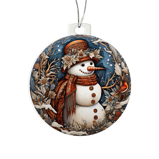 Acrylic Ornament Frosty #2