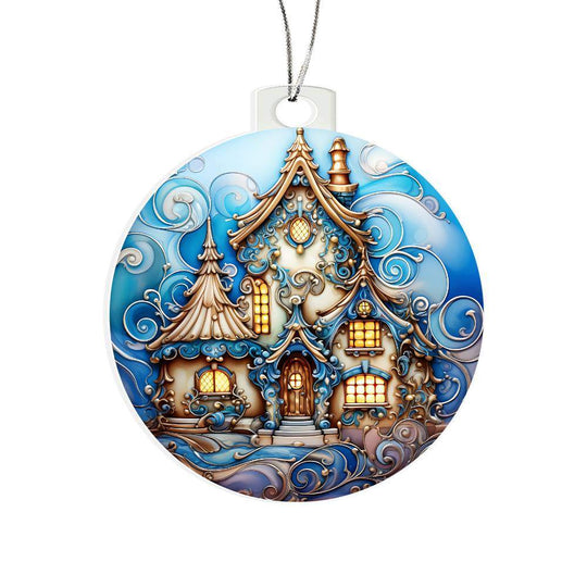 Acrylic Ornament Solo House