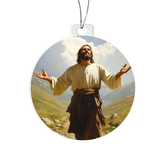 Jesus Welcomes you Ornament