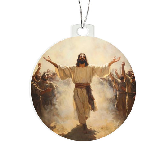 Jesus with the People Ornament