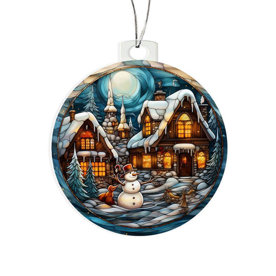 Acrylic Ornament Frosty