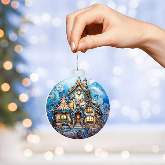 Acrylic Ornament Solo House