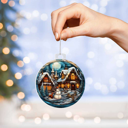 Acrylic Ornament Frosty