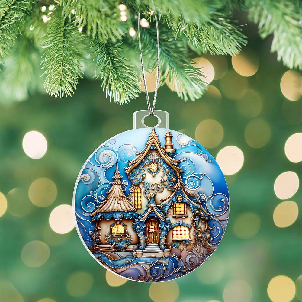 Acrylic Ornament Solo House