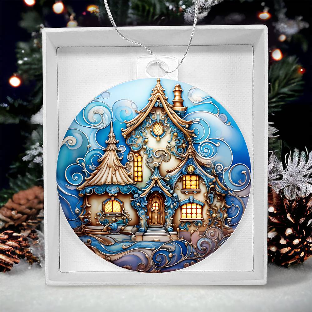 Acrylic Ornament Solo House