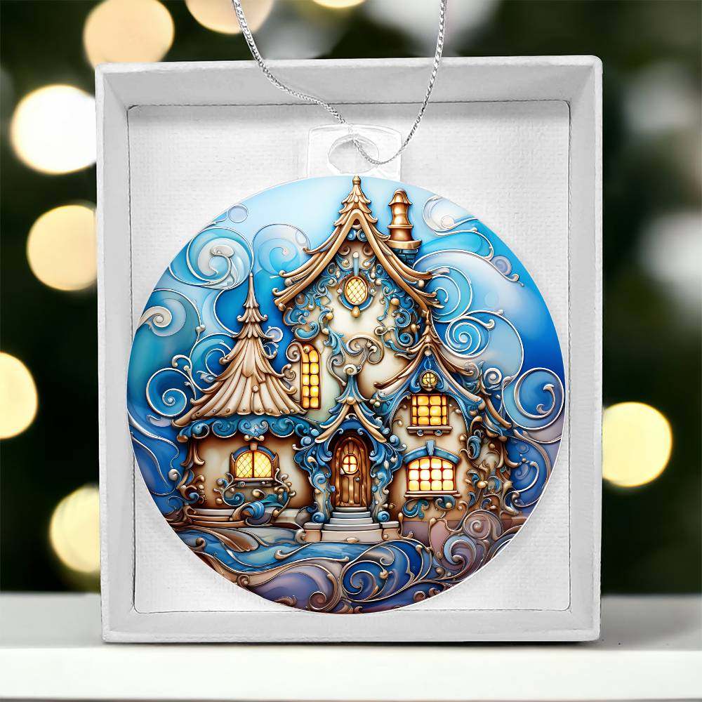 Acrylic Ornament Solo House