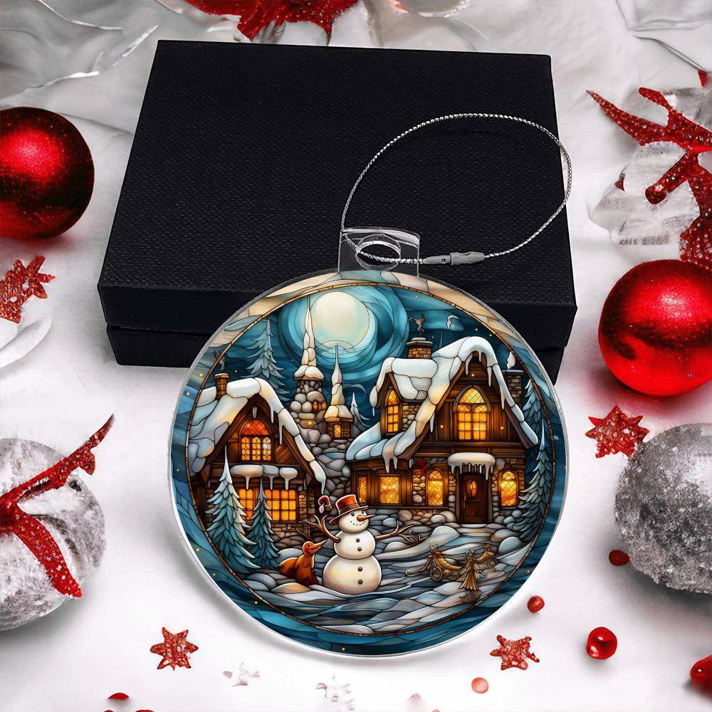 Acrylic Ornament Frosty