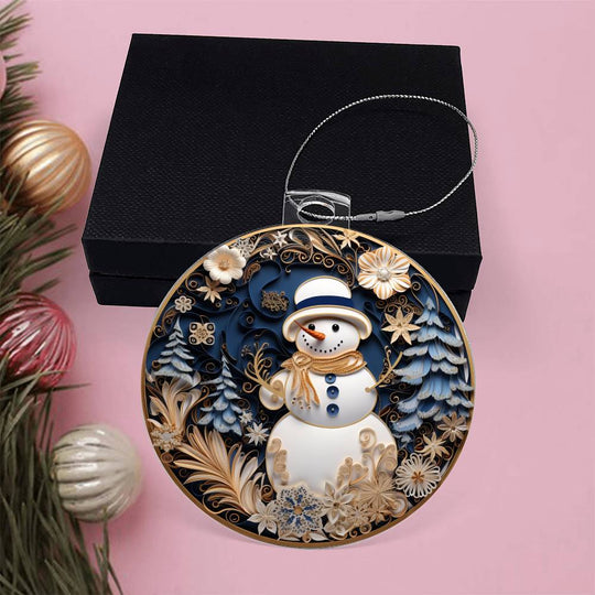 Acrylic Ornament Solo Frosty