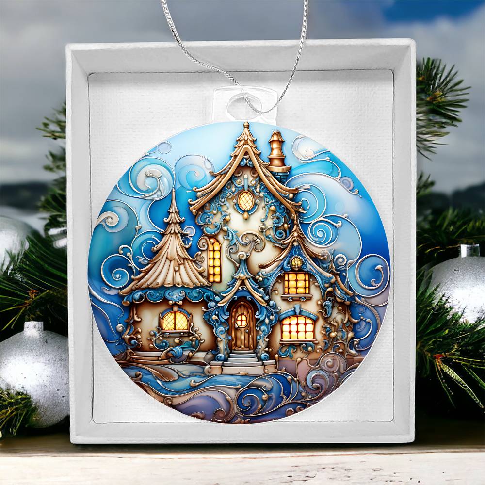 Acrylic Ornament Solo House