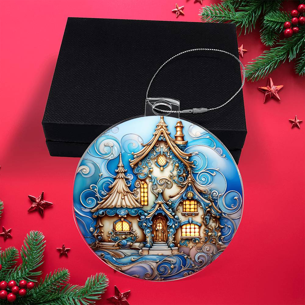 Acrylic Ornament Solo House