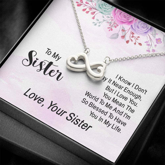 Endless Love Necklace Sister