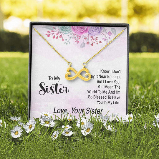 Endless Love Necklace Sister