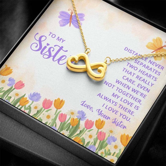 Endless Love Necklace Sister