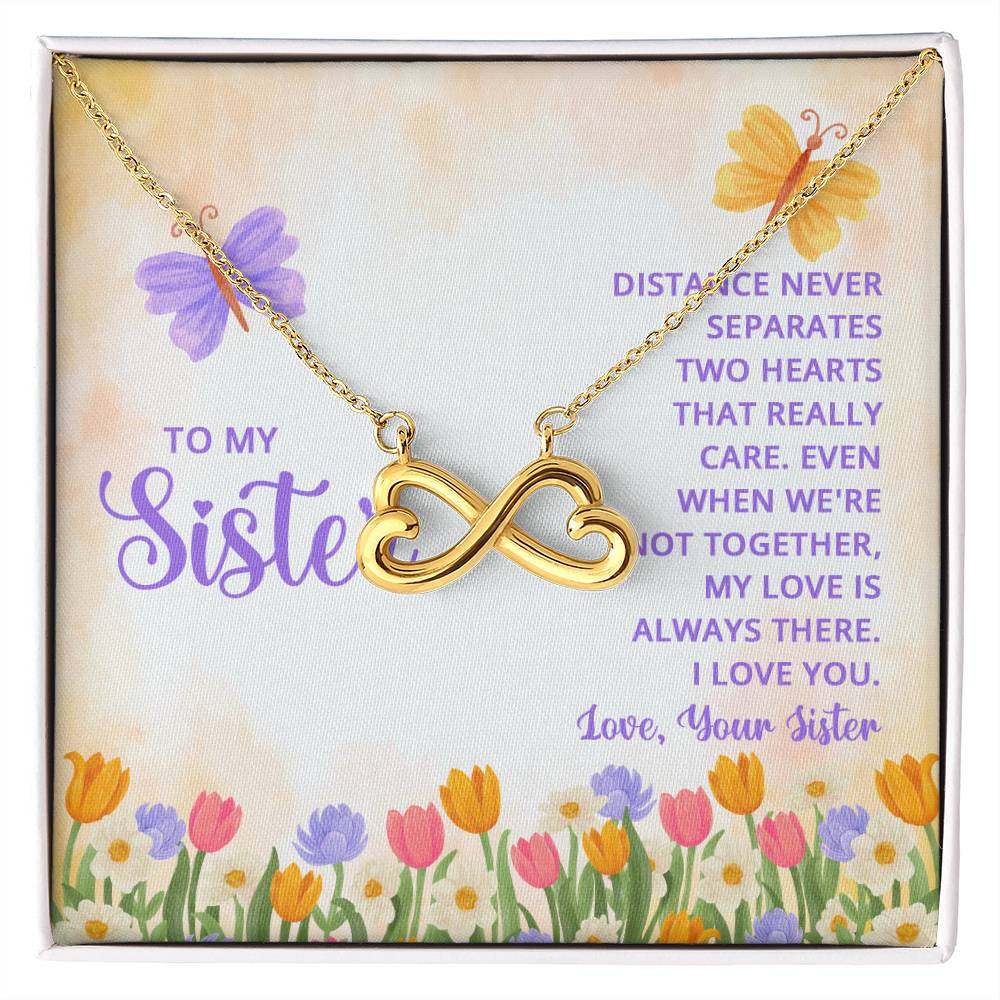 Endless Love Necklace Sister