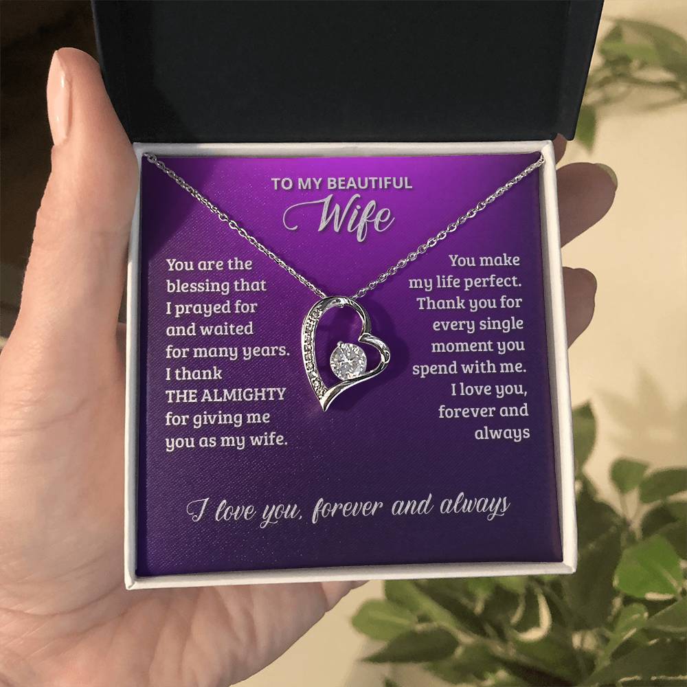 Forever Love Necklace Wife