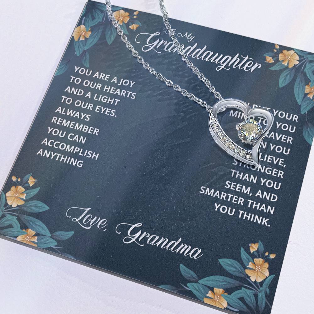 Forever Love Necklace Granddaughter