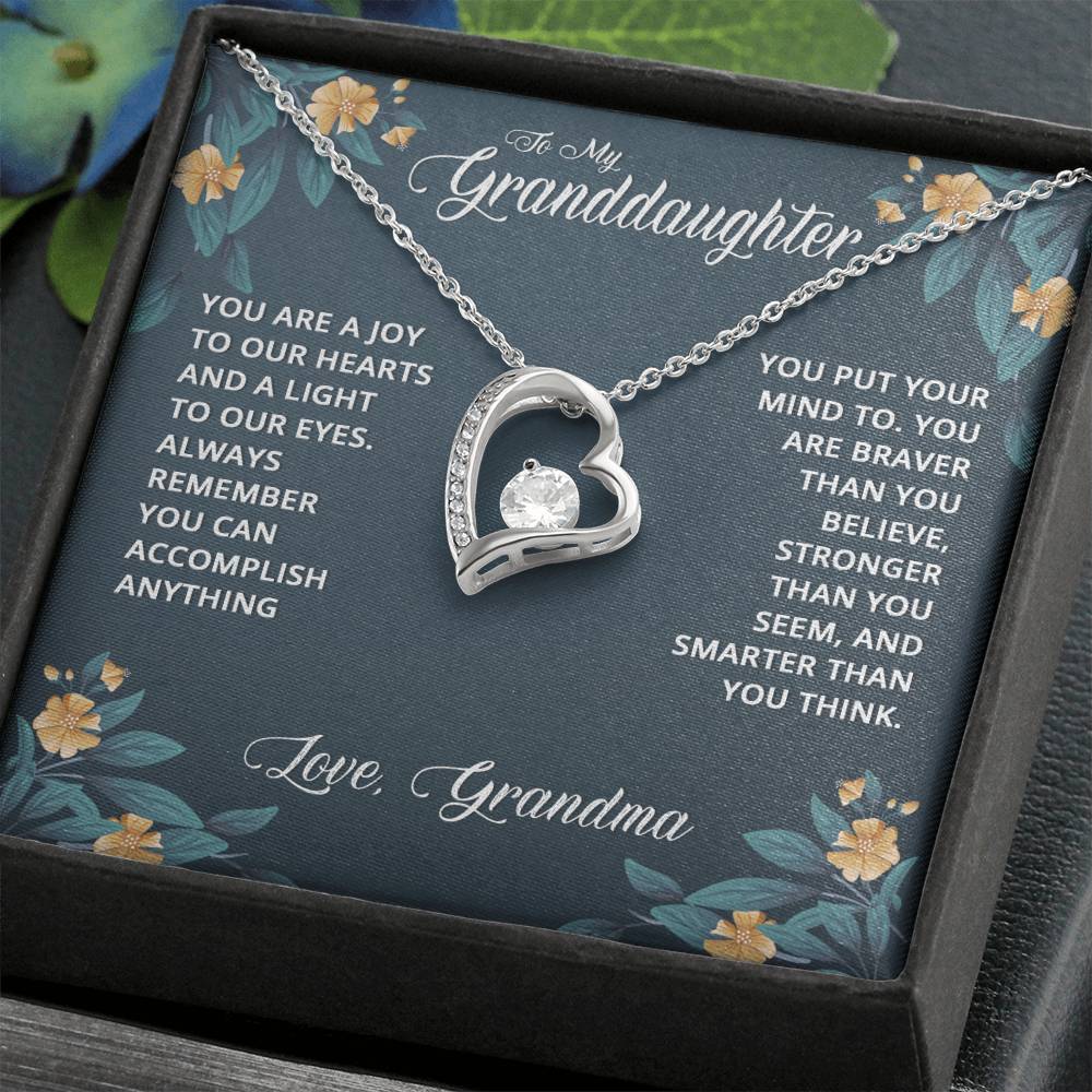 Forever Love Necklace Granddaughter