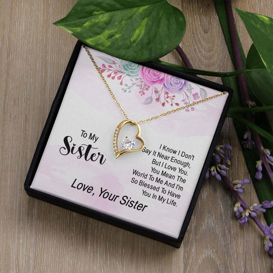 Forever Love Necklace Sister