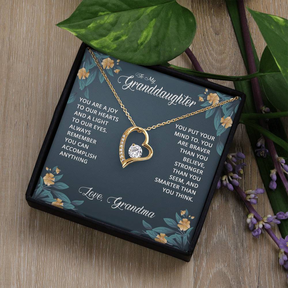 Forever Love Necklace Granddaughter