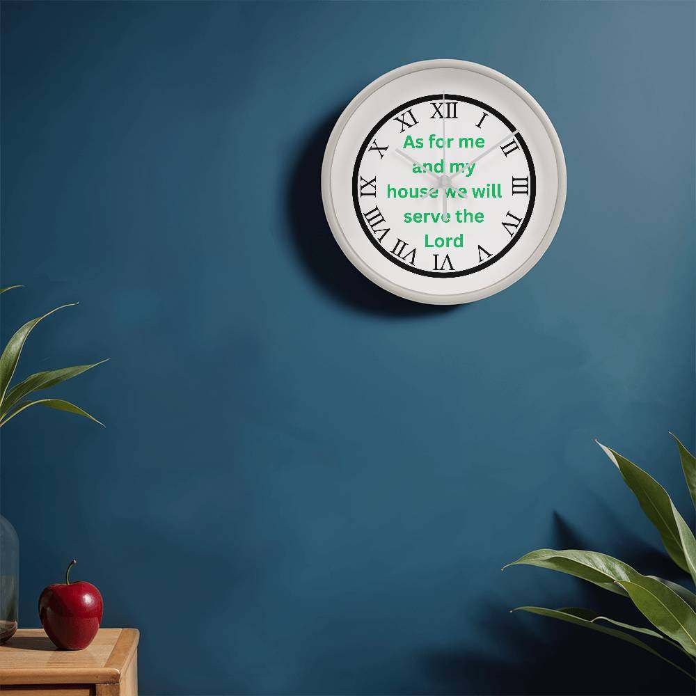 Home and LivingWooden Frame 10" Clock  As For Me GRNSearching for the Perfect Home Accent? Look no further! The Wood Frame 10” Clock is the ideal addition to any room. Its durable wooden frame and 10” diameter face prWooden Frame 10" Clock