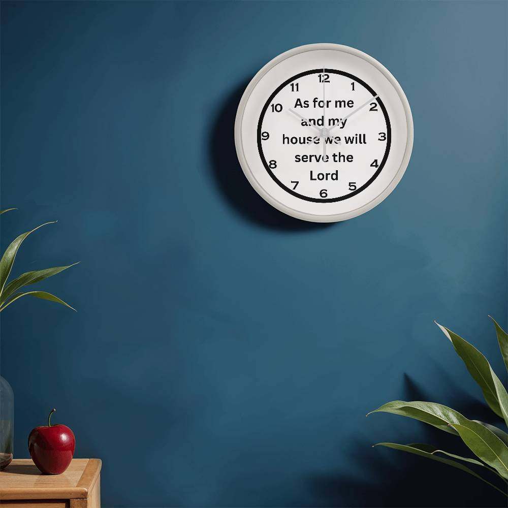 Home and LivingWooden Frame 10" Clock As For Me BLSearching for the Perfect Home Accent? Look no further! The Wood Frame 10” Clock is the ideal addition to any room. Its durable wooden frame and 10” diameter face prWooden Frame 10" Clock As For Me BL