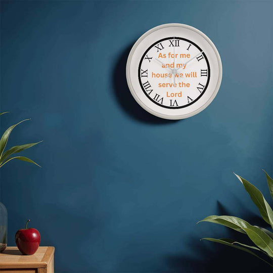 Home and LivingWooden Frame 10" Clock  As For Me ORSearching for the Perfect Home Accent? Look no further! The Wood Frame 10” Clock is the ideal addition to any room. Its durable wooden frame and 10” diameter face prWooden Frame 10 Clock As For Me OR