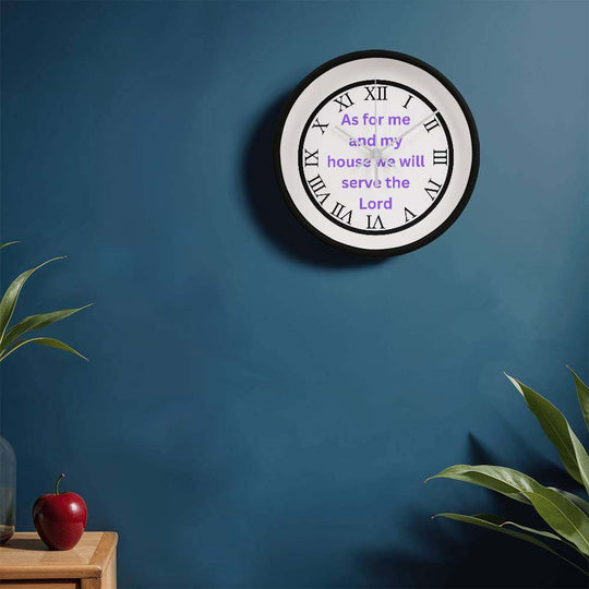 Home and LivingWooden Frame 10" Clock  As For Me PRLSearching for the Perfect Home Accent? Look no further! The Wood Frame 10” Clock is the ideal addition to any room. Its durable wooden frame and 10” diameter face prWooden Frame 10 Clock As For Me PRL