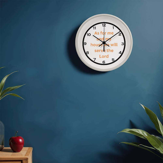 Home and LivingWooden Frame 10" Clock As For Me ORGSearching for the Perfect Home Accent? Look no further! The Wood Frame 10” Clock is the ideal addition to any room. Its durable wooden frame and 10” diameter face prWooden Frame 10 Clock As For Me ORG