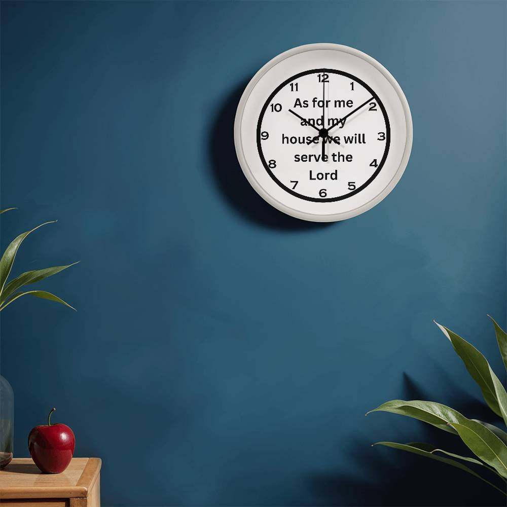 Home and LivingWooden Frame 10" Clock As For Me BLSearching for the Perfect Home Accent? Look no further! The Wood Frame 10” Clock is the ideal addition to any room. Its durable wooden frame and 10” diameter face prWooden Frame 10" Clock As For Me BL