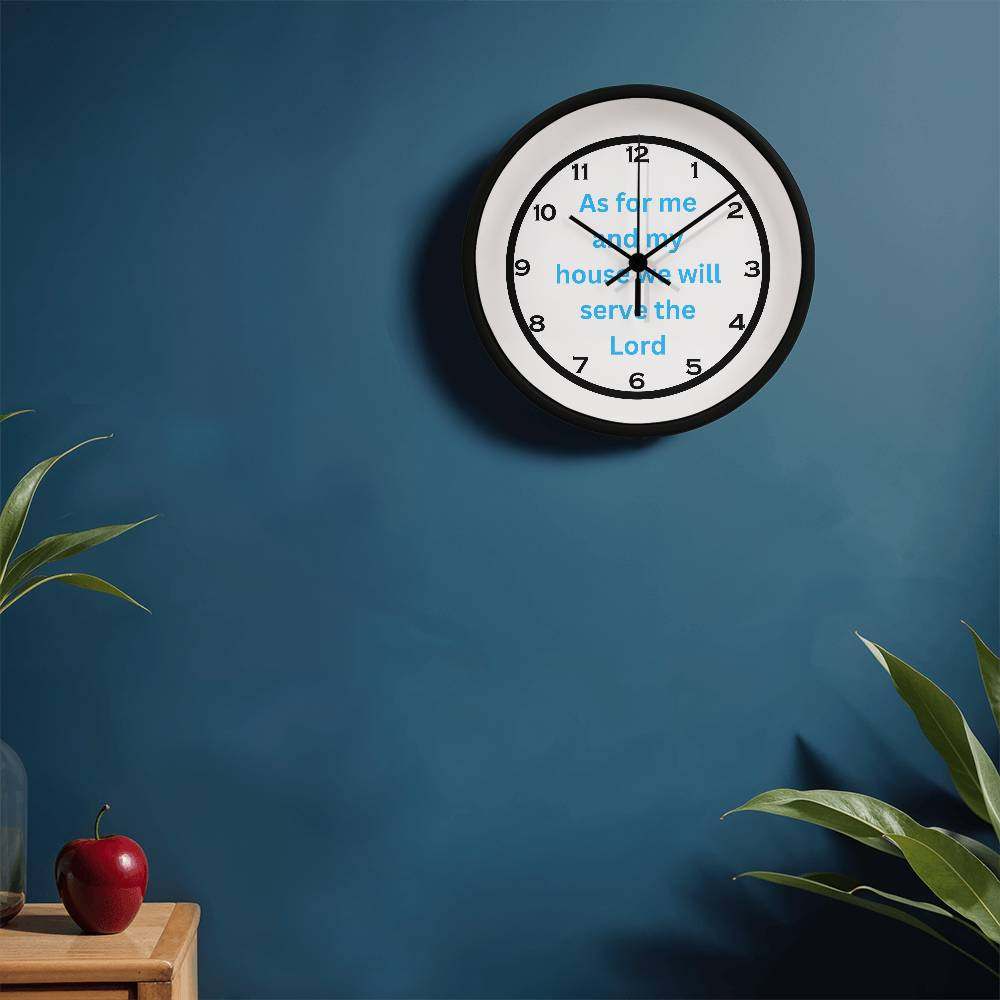 Home and LivingWooden Frame 10" Clock As For Me BLUSearching for the Perfect Home Accent? Look no further! The Wood Frame 10” Clock is the ideal addition to any room. Its durable wooden frame and 10” diameter face prWooden Frame 10" Clock As For Me BLU