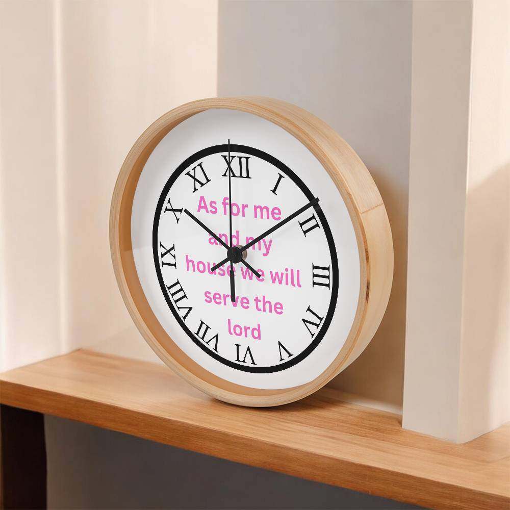 Home and LivingWooden Frame 10" Clock As For MeSearching for the Perfect Home Accent? Look no further! The Wood Frame 10” Clock is the ideal addition to any room. Its durable wooden frame and 10” diameter face prWooden Frame 10 Clock As For Me