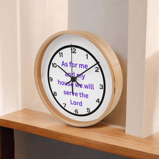 Home and LivingWooden Frame 10" Clock As For Me PLRSearching for the Perfect Home Accent? Look no further! The Wood Frame 10” Clock is the ideal addition to any room. Its durable wooden frame and 10” diameter face prWooden Frame 10" Clock As For Me