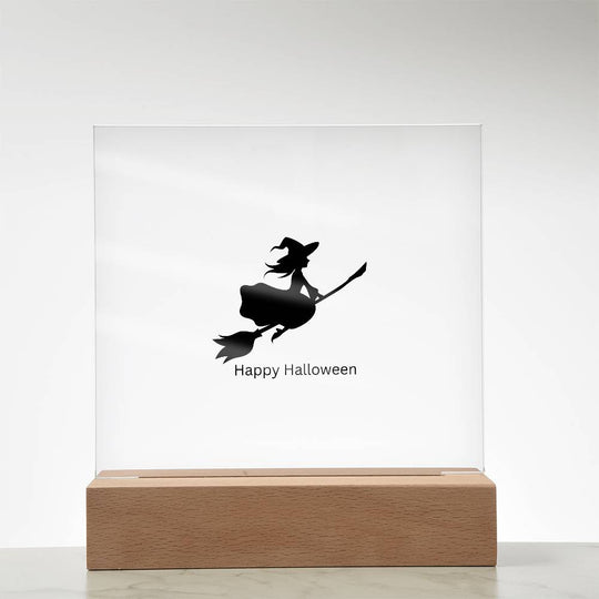 AcrylicHalloween Witch on a BroomHalloween Witch on a Broom
 
Create a memorable welcome to any room with our Printed Square Acrylic Plaque. This beautiful sign is handcrafted using premium acrylic Halloween Witch on a Broom