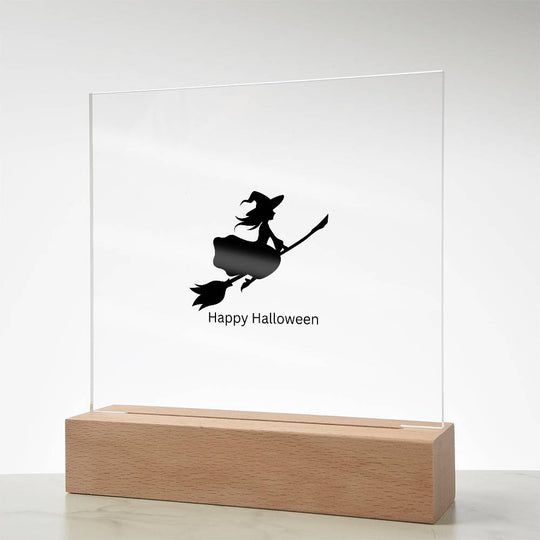 AcrylicHalloween Witch on a BroomHalloween Witch on a Broom
 
Create a memorable welcome to any room with our Printed Square Acrylic Plaque. This beautiful sign is handcrafted using premium acrylic Halloween Witch on a Broom